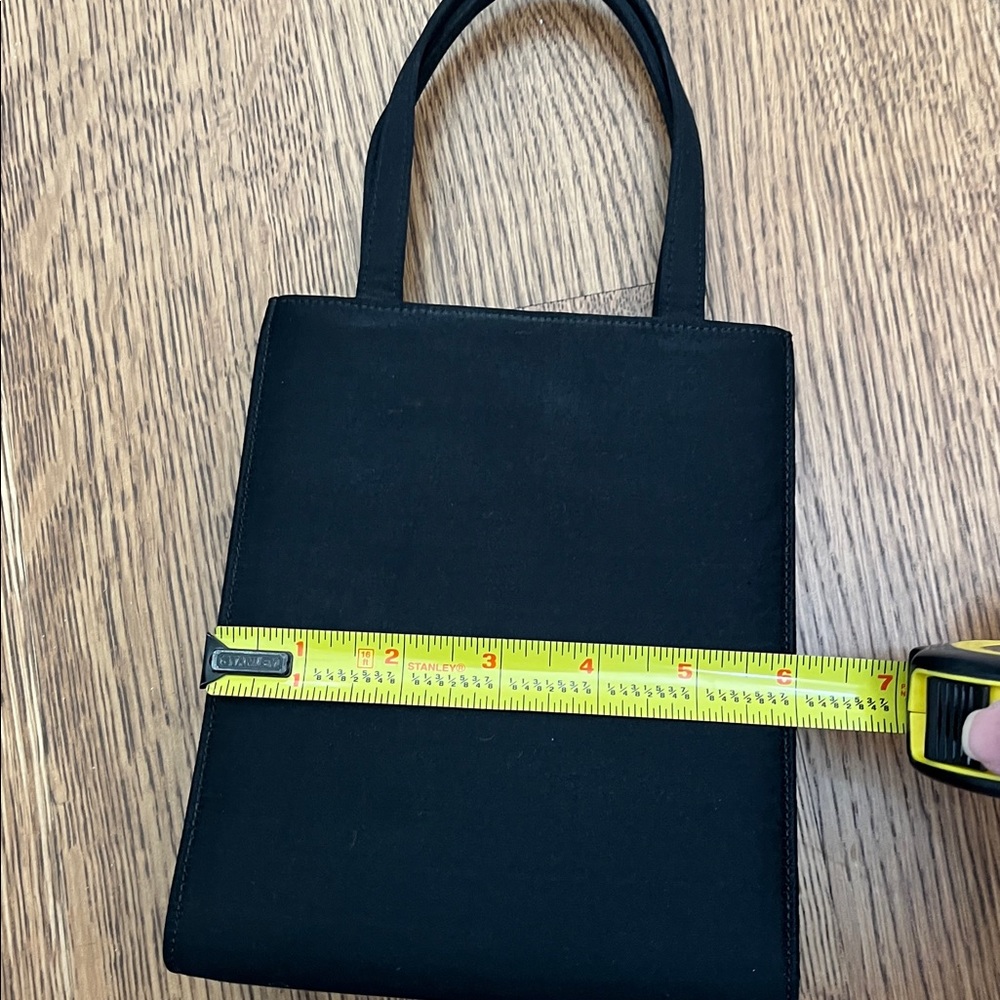 Kate Spade Black Satin Mini Handbag - Picture 2 of 7